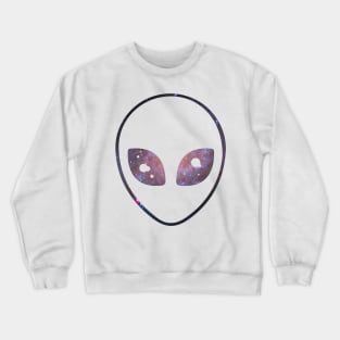 Cosmic Alien Crewneck Sweatshirt